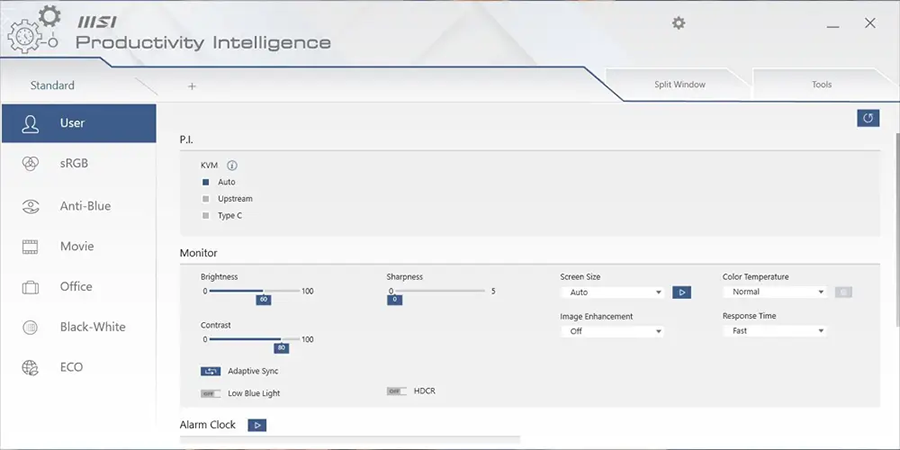 MSI Modern MD272QXP Gaming Monitor